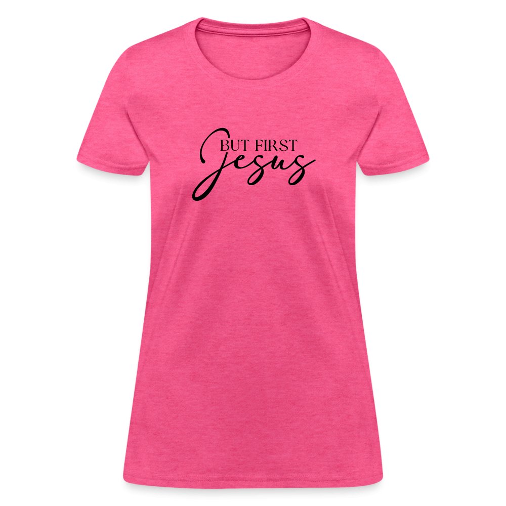 But First Jesus Women's T-Shirt - option1# - Women's T-Shirt | Fruit of the Loom L3930R