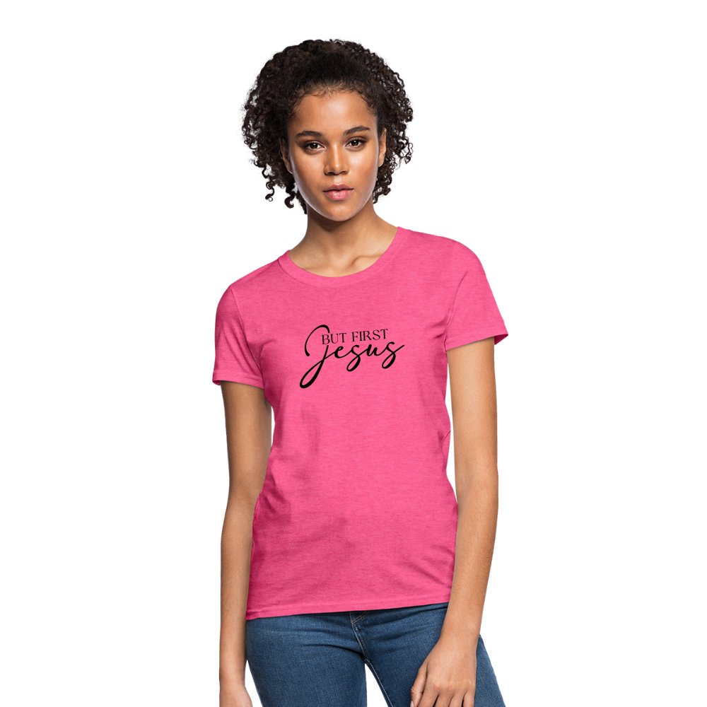 But First Jesus Women's T-Shirt - option1# - Women's T-Shirt | Fruit of the Loom L3930R