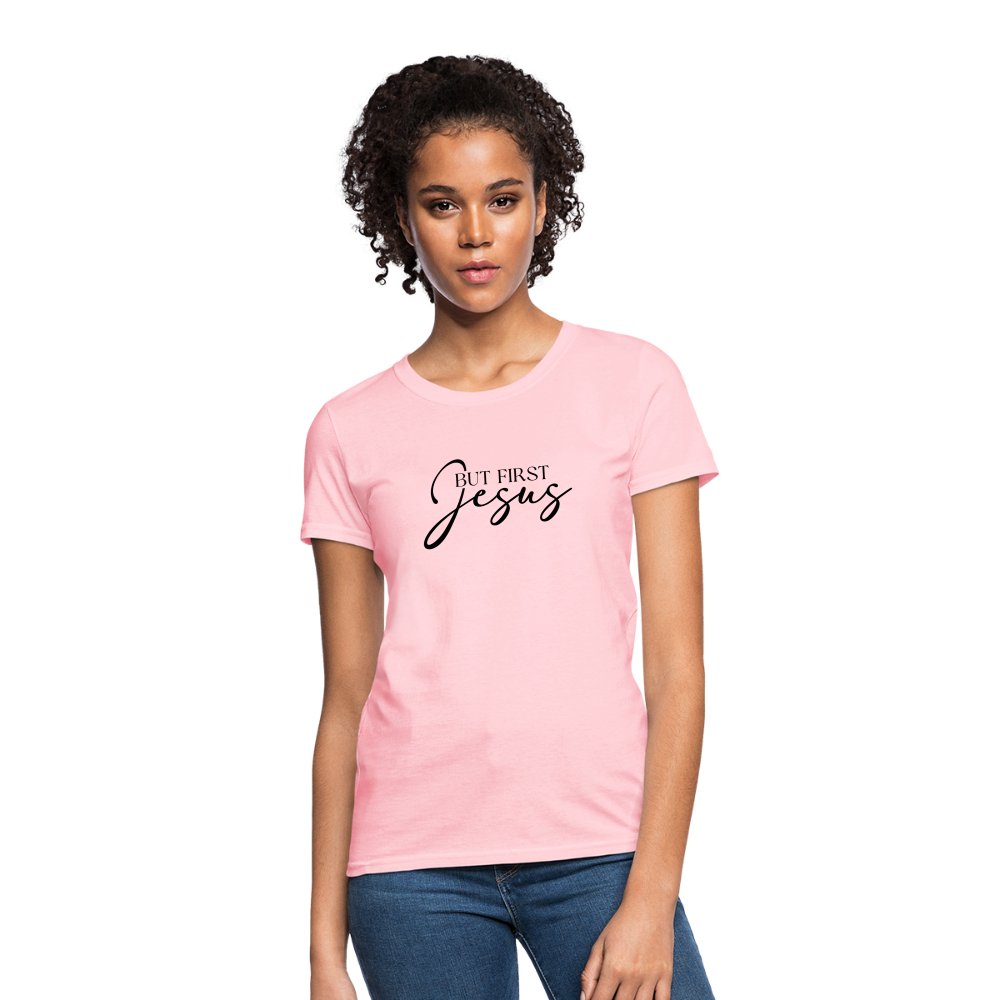 But First Jesus Women's T-Shirt - option1# - Women's T-Shirt | Fruit of the Loom L3930R