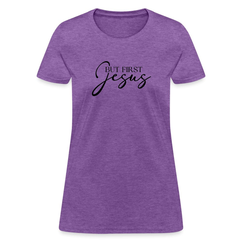 But First Jesus Women's T-Shirt - option1# - Women's T-Shirt | Fruit of the Loom L3930R