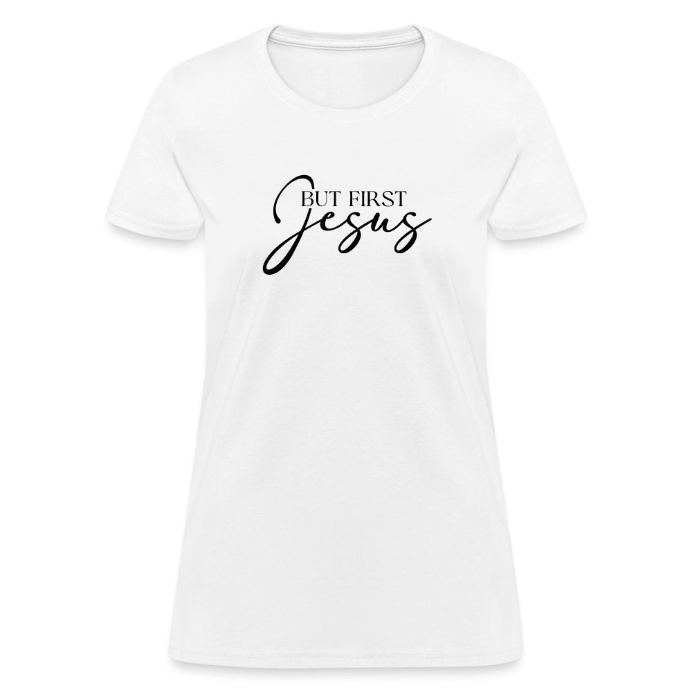 But First Jesus Women's T-Shirt - option1# - Women's T-Shirt | Fruit of the Loom L3930R