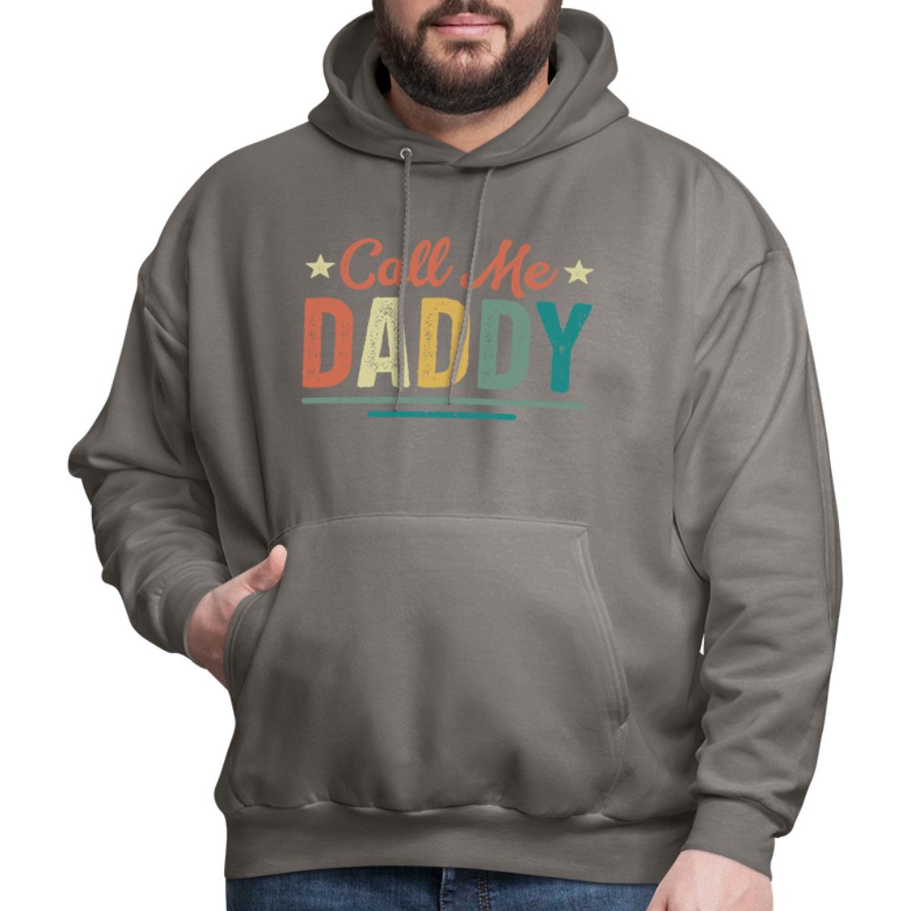 Call Me Daddy Hoodie - asphalt gray