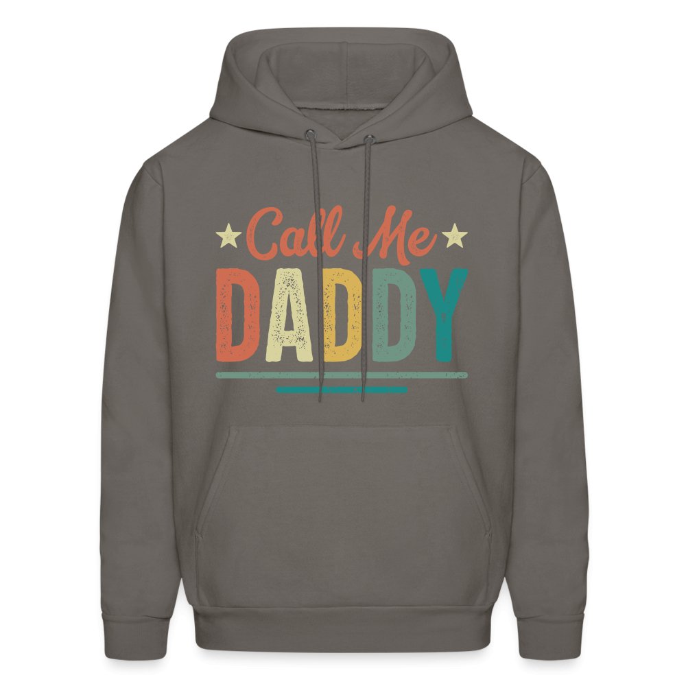 Call Me Daddy Hoodie - asphalt gray