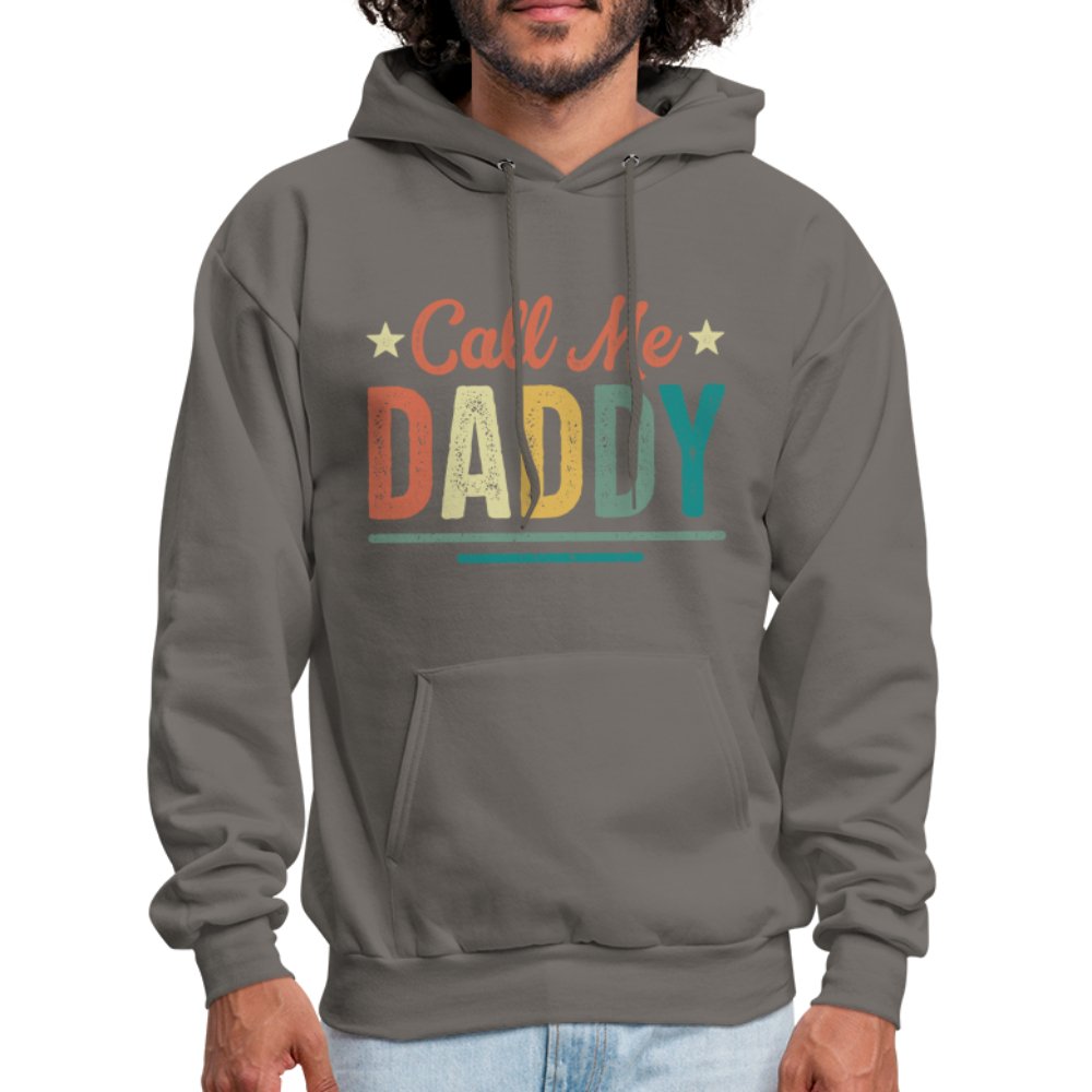 Call Me Daddy Hoodie - asphalt gray