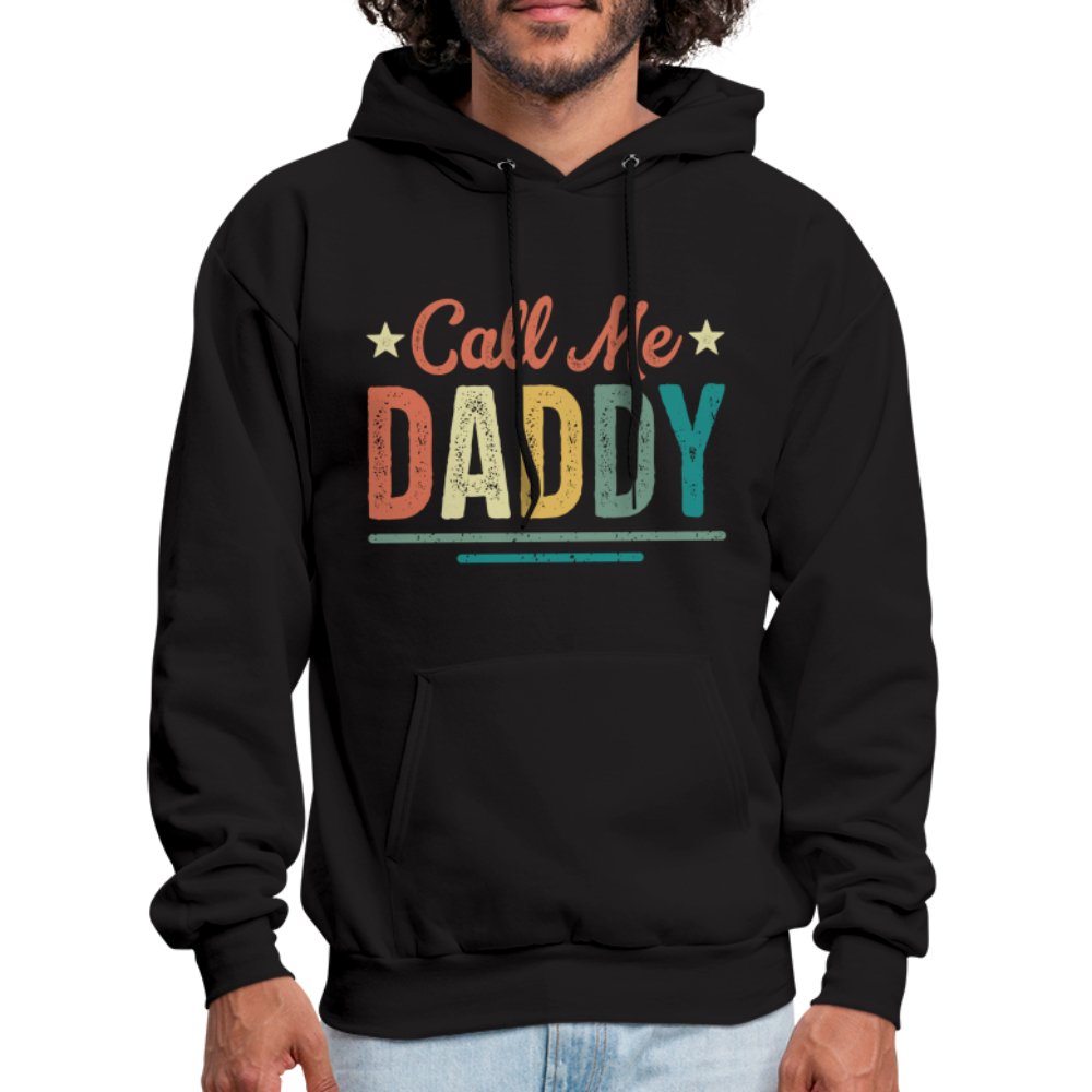 Call Me Daddy Hoodie - black