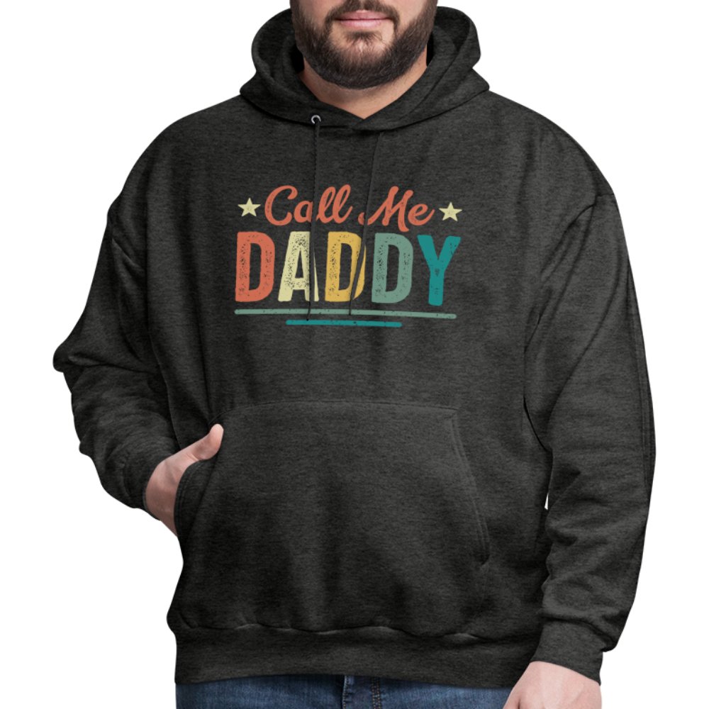 Call Me Daddy Hoodie - charcoal grey