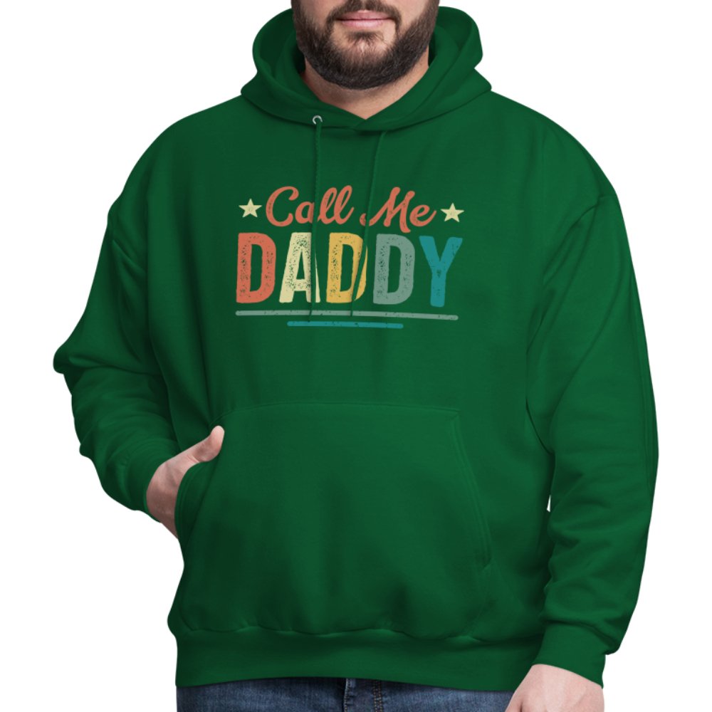 Call Me Daddy Hoodie - option1# - Men's Hoodie | Hanes P170