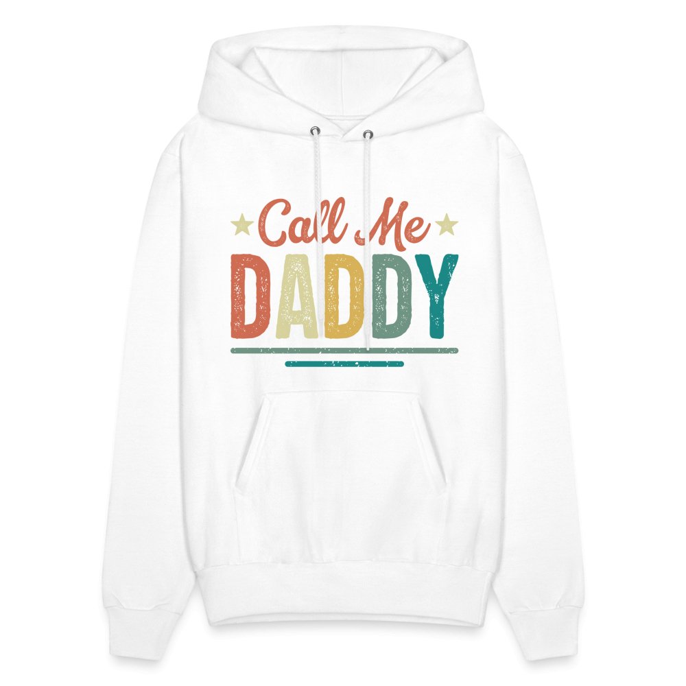 Call Me Daddy Hoodie - white