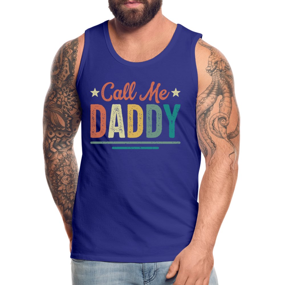 Call Me Daddy Premium Tank Top - black