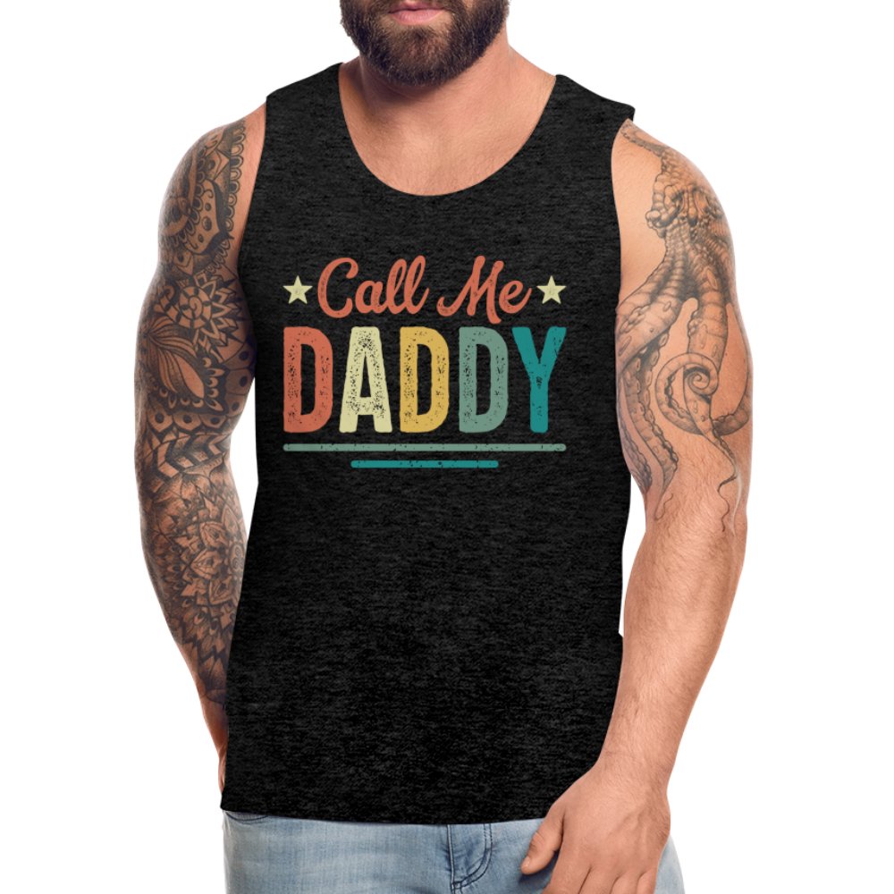 Call Me Daddy Premium Tank Top - deep navy