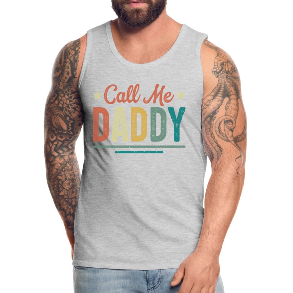 Call Me Daddy Premium Tank Top - royal blue