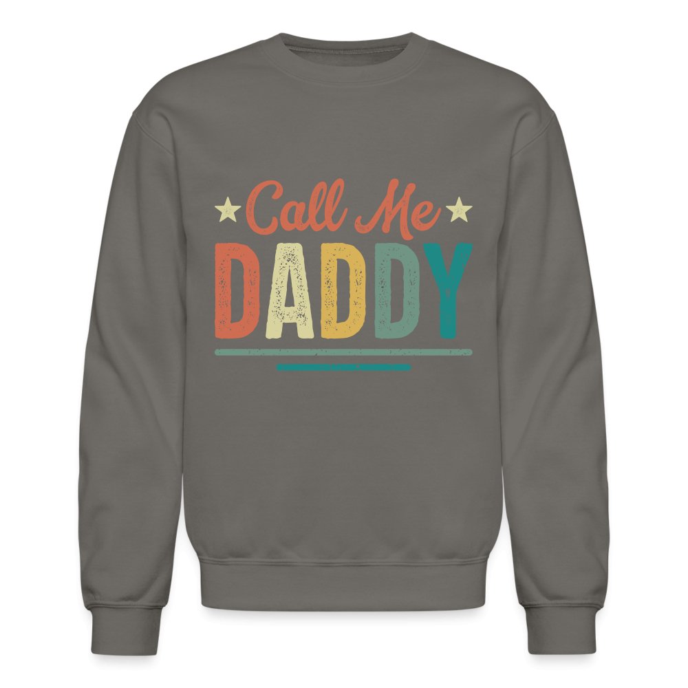 Call Me Daddy Sweatshirt - asphalt gray