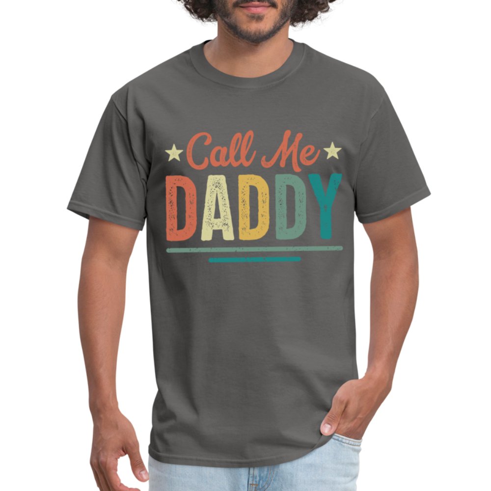 Call Me Daddy T-Shirt - charcoal