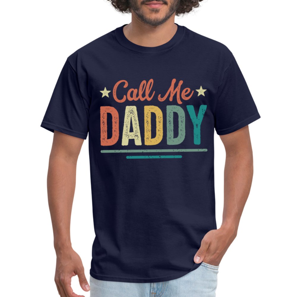 Call Me Daddy T-Shirt - navy