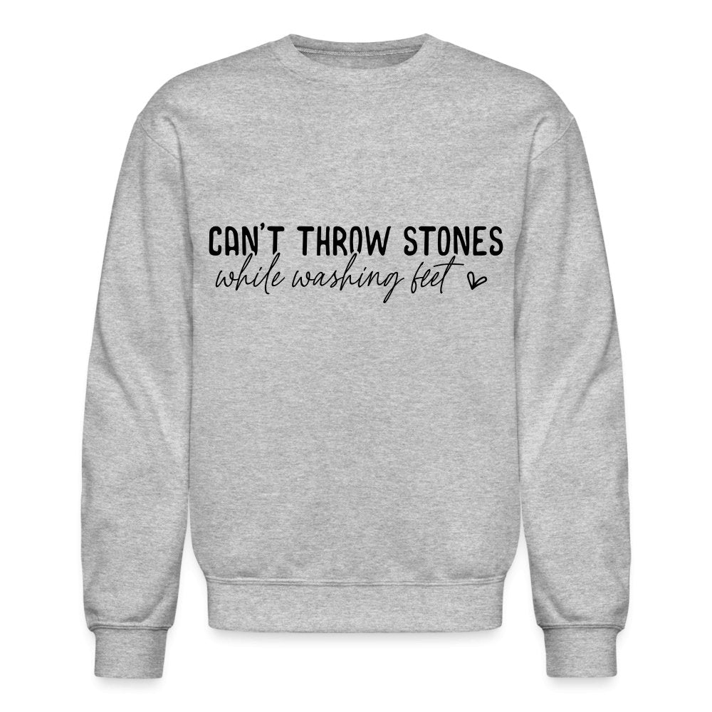 Can't Throw Stone While Washing Feet Sweatshirt - option1# - Unisex Crewneck Sweatshirt | Gildan 18000