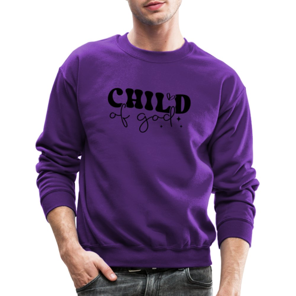 Child of God Sweatshirt - option1# - Unisex Crewneck Sweatshirt | Gildan 18000