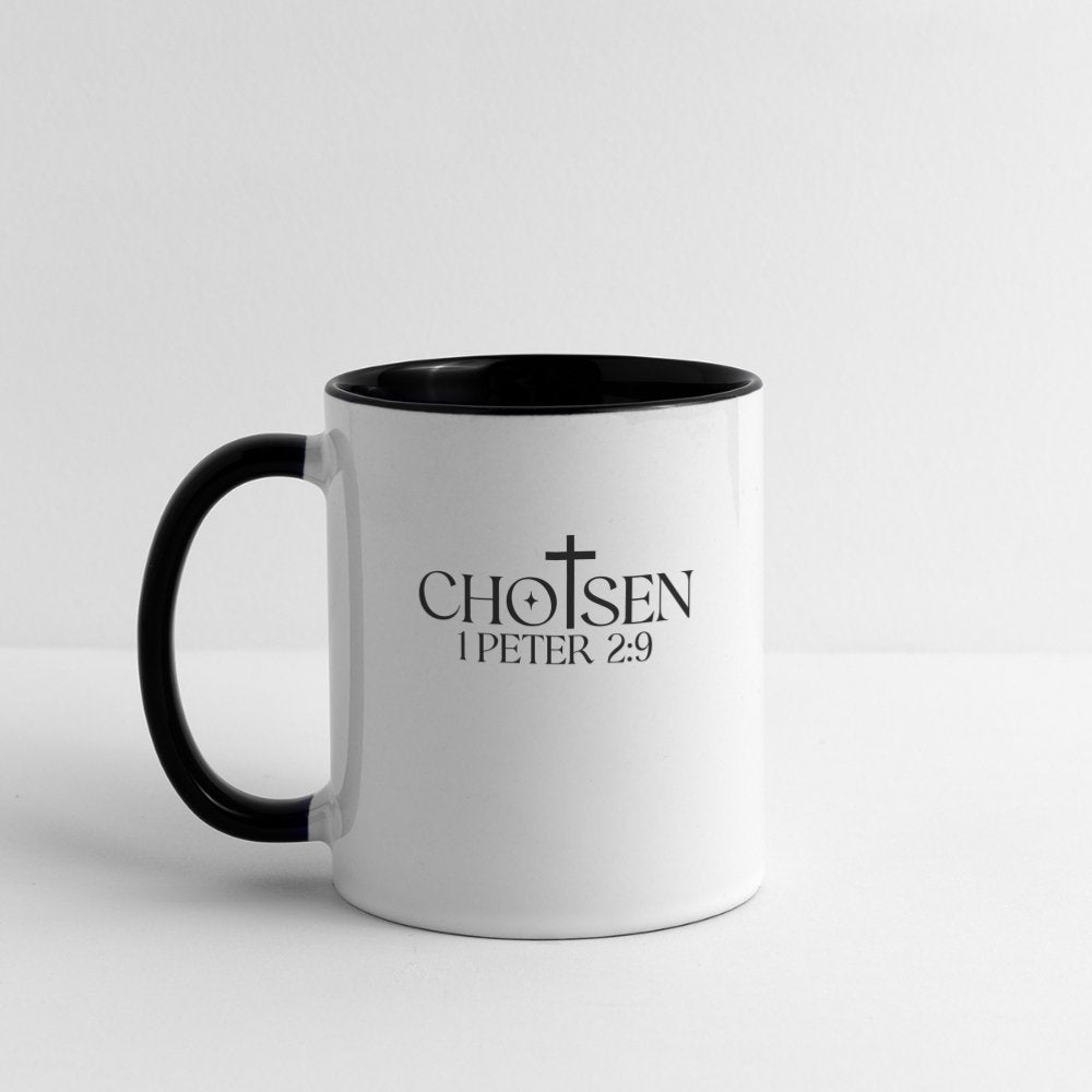 Chosen 1 Peter 2:9 Coffee Mug - option1# - Contrast Coffee Mug | BestSub B11TAA