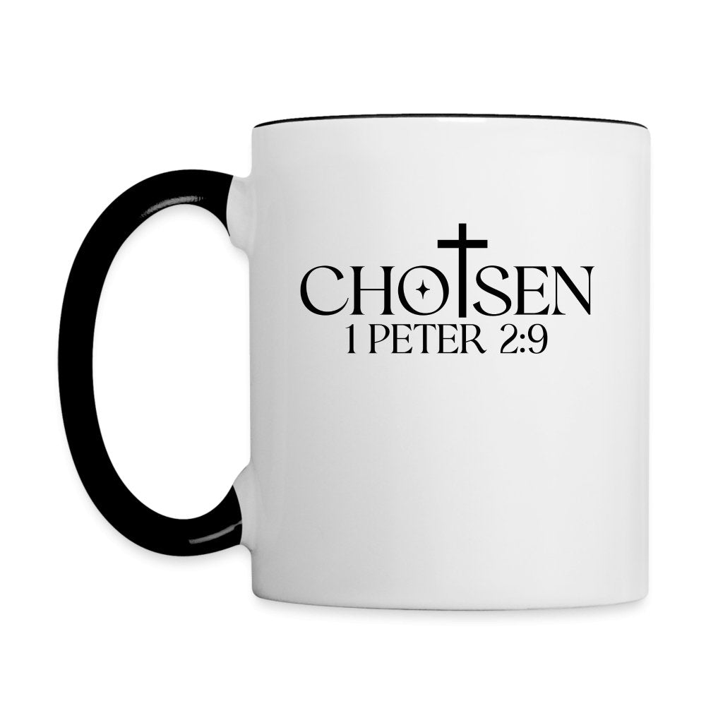 Chosen 1 Peter 2:9 Coffee Mug - option1# - Contrast Coffee Mug | BestSub B11TAA