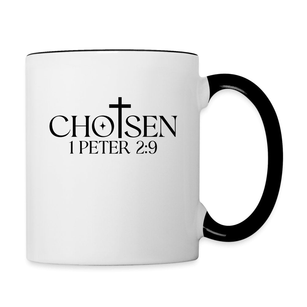 Chosen 1 Peter 2:9 Coffee Mug - option1# - Contrast Coffee Mug | BestSub B11TAA