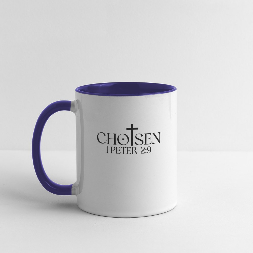 Chosen 1 Peter 2:9 Coffee Mug - option1# - Contrast Coffee Mug | BestSub B11TAA