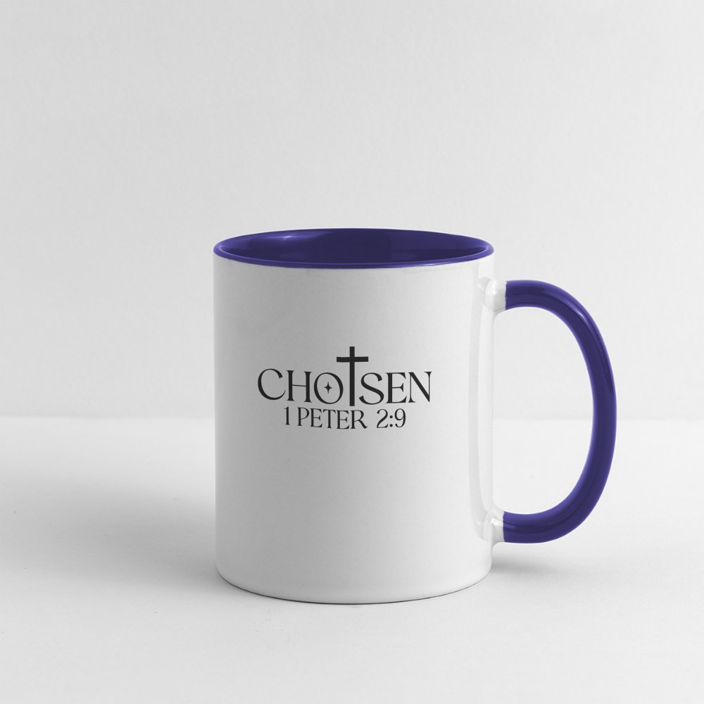 Chosen 1 Peter 2:9 Coffee Mug - option1# - Contrast Coffee Mug | BestSub B11TAA