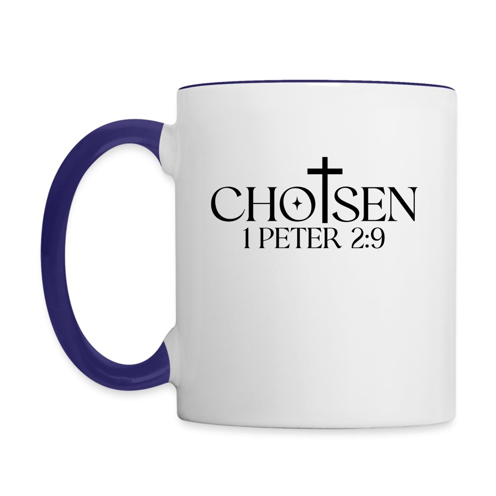 Chosen 1 Peter 2:9 Coffee Mug - option1# - Contrast Coffee Mug | BestSub B11TAA