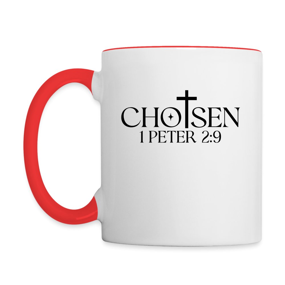 Chosen 1 Peter 2:9 Coffee Mug - option1# - Contrast Coffee Mug | BestSub B11TAA