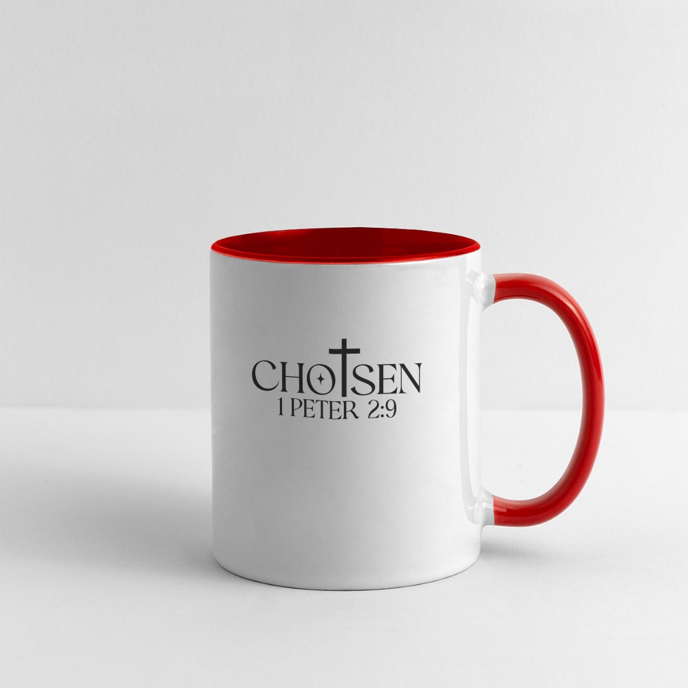 Chosen 1 Peter 2:9 Coffee Mug - option1# - Contrast Coffee Mug | BestSub B11TAA