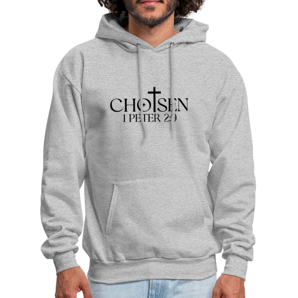 Chosen 1 Peter 2:9 Hoodie - option1# - Men's Hoodie | Hanes P170