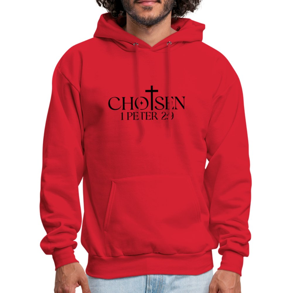 Chosen 1 Peter 2:9 Hoodie - option1# - Men's Hoodie | Hanes P170