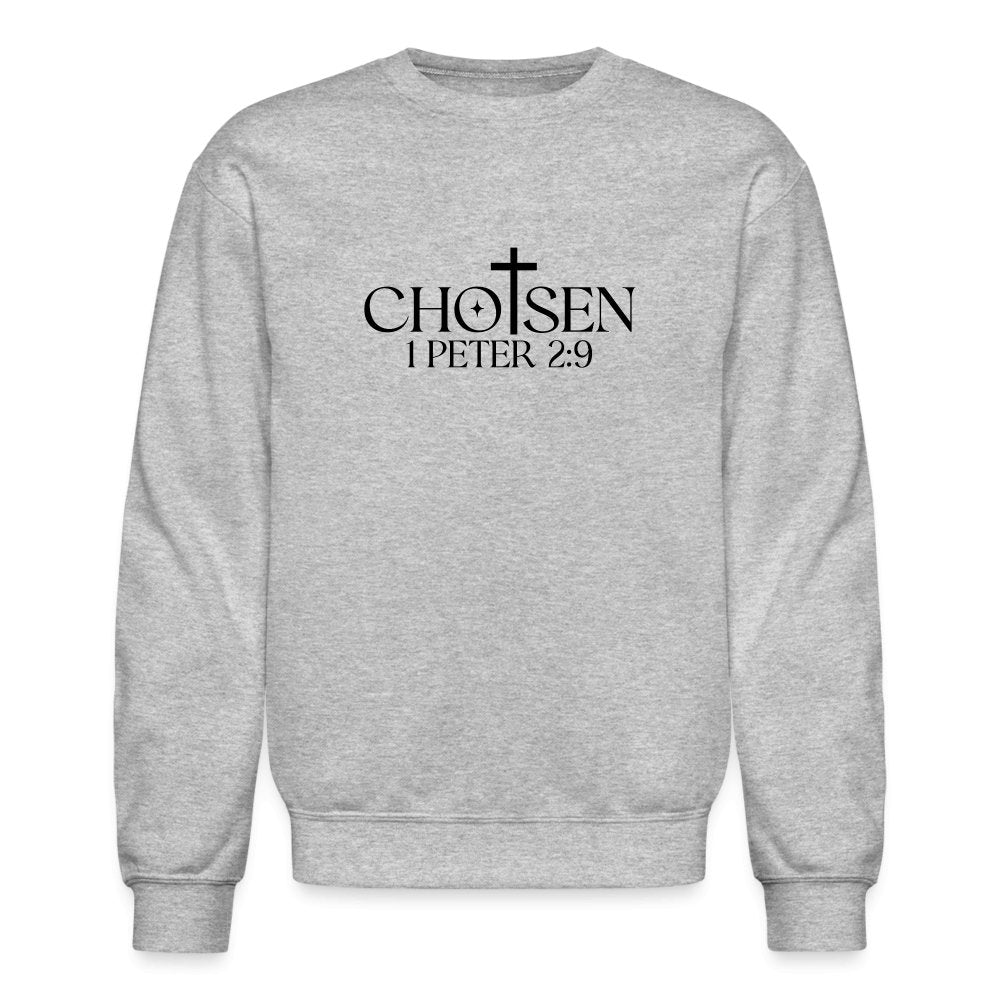 Chosen 1 Peter 2:9 Sweatshirt - option1# - Unisex Crewneck Sweatshirt | Gildan 18000