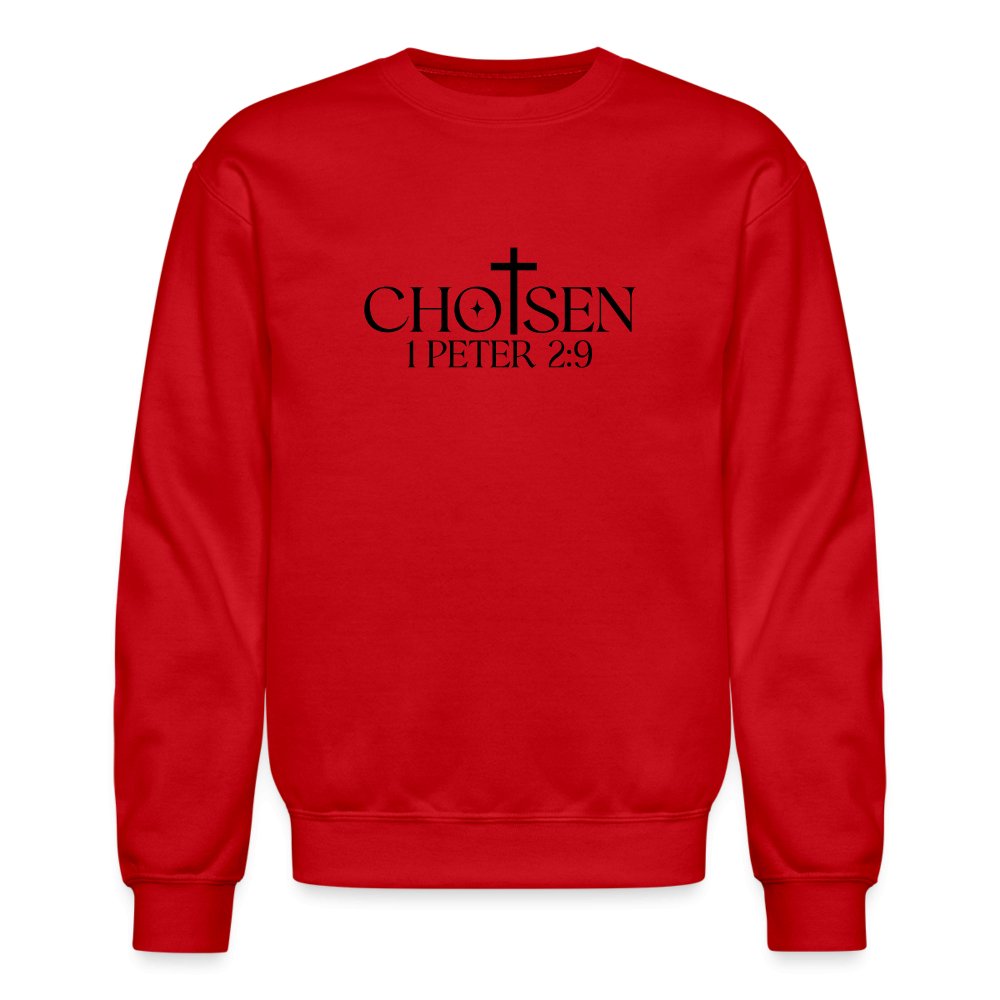 Chosen 1 Peter 2:9 Sweatshirt - option1# - Unisex Crewneck Sweatshirt | Gildan 18000