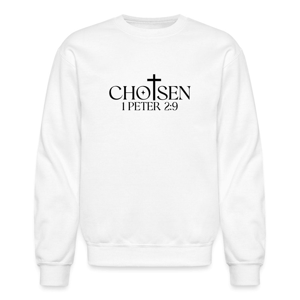 Chosen 1 Peter 2:9 Sweatshirt - option1# - Unisex Crewneck Sweatshirt | Gildan 18000