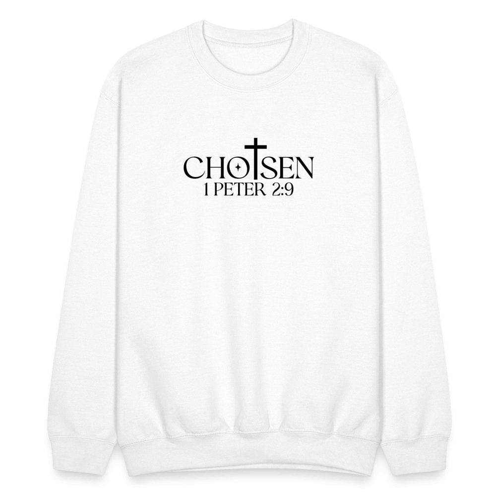 Chosen 1 Peter 2:9 Sweatshirt - option1# - Unisex Crewneck Sweatshirt | Gildan 18000