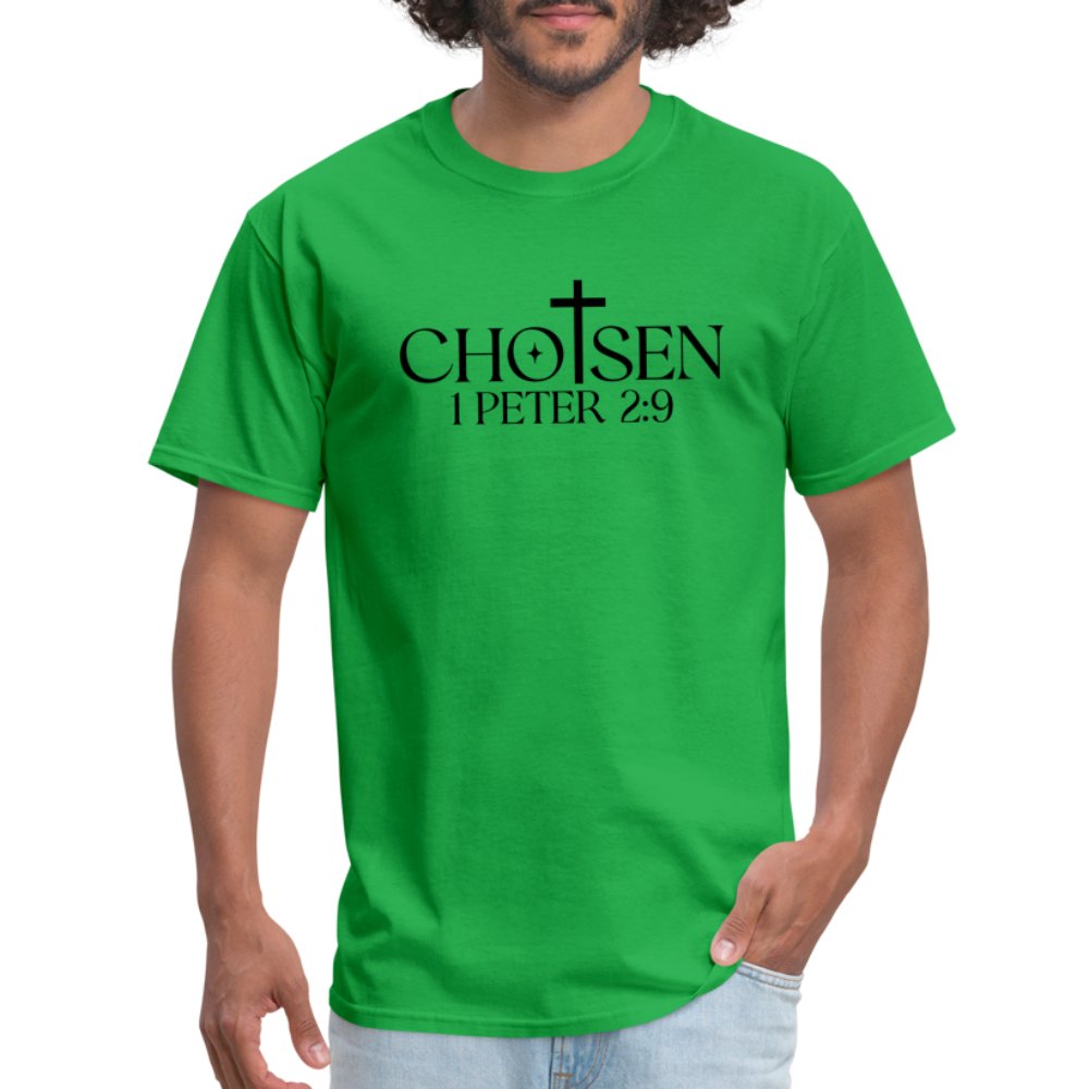 Chosen 1 Peter 2:9 T-Shirt - option1# - Unisex Classic T-Shirt | Fruit of the Loom 3930