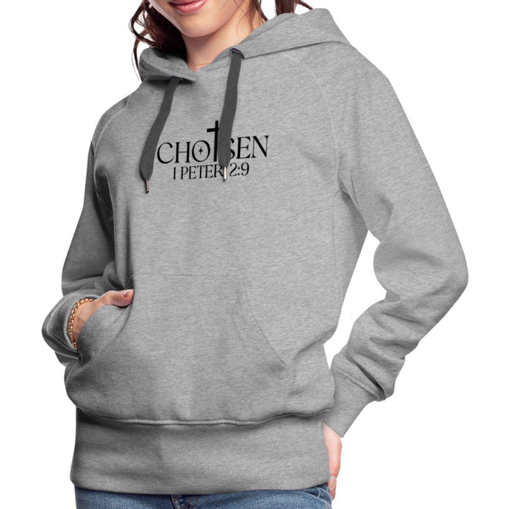 Chosen 1 Peter 2:9 Women’s Premium Hoodie - option1# - Women’s Premium Hoodie | Spreadshirt 444