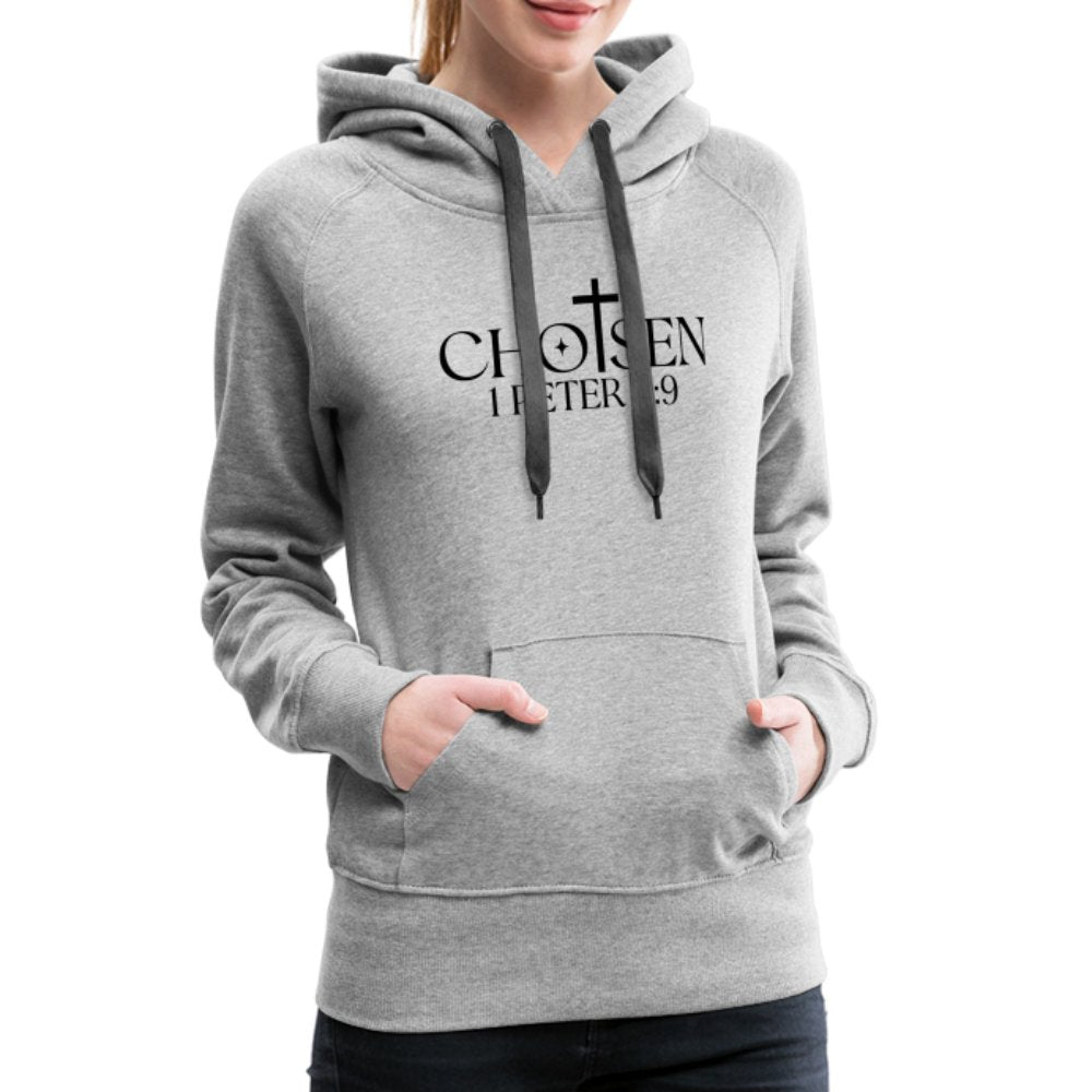 Chosen 1 Peter 2:9 Women’s Premium Hoodie - option1# - Women’s Premium Hoodie | Spreadshirt 444