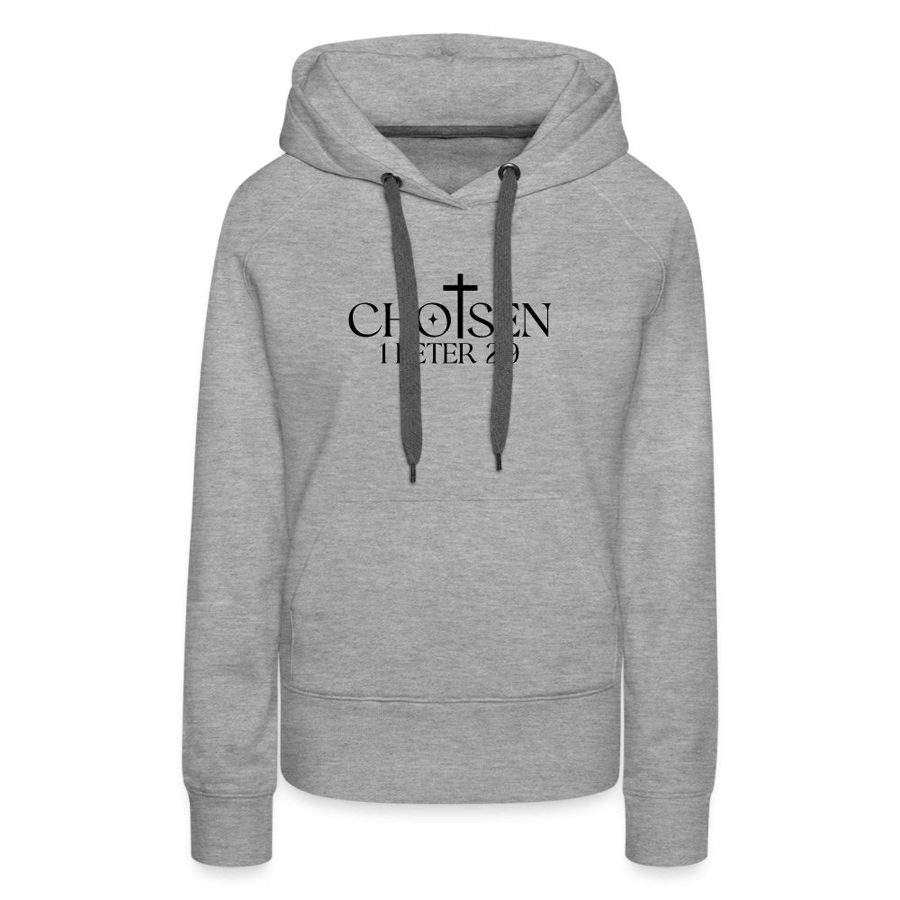 Chosen 1 Peter 2:9 Women’s Premium Hoodie - option1# - Women’s Premium Hoodie | Spreadshirt 444