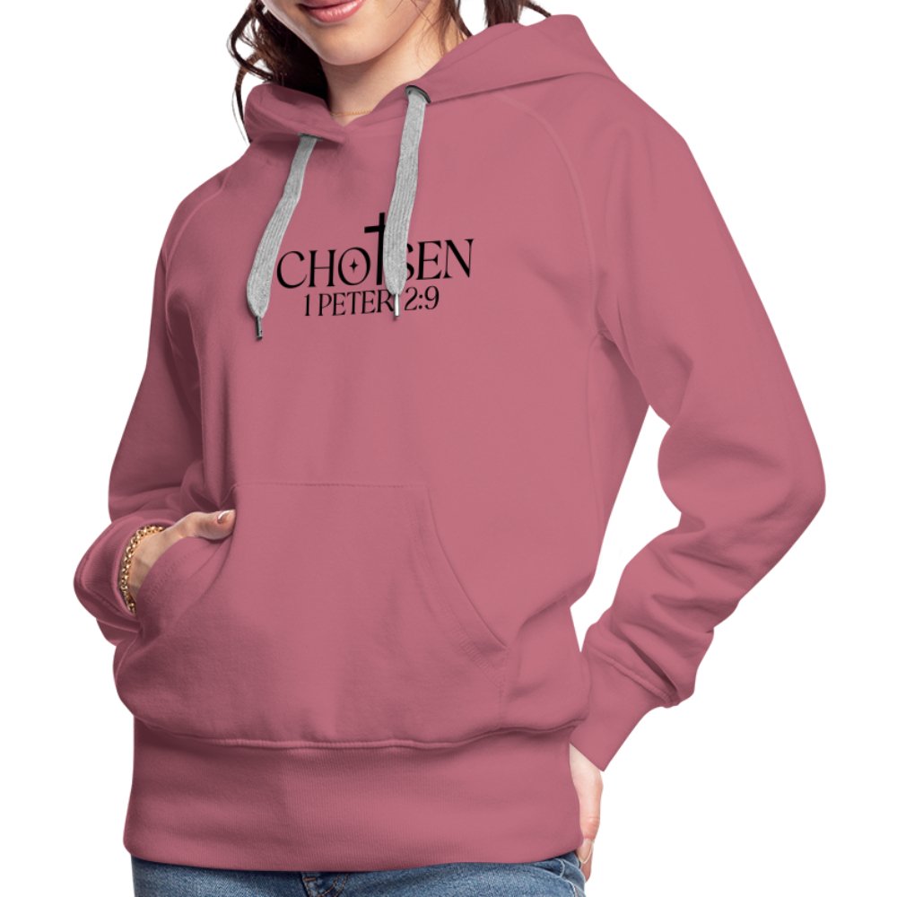 Chosen 1 Peter 2:9 Women’s Premium Hoodie - option1# - Women’s Premium Hoodie | Spreadshirt 444