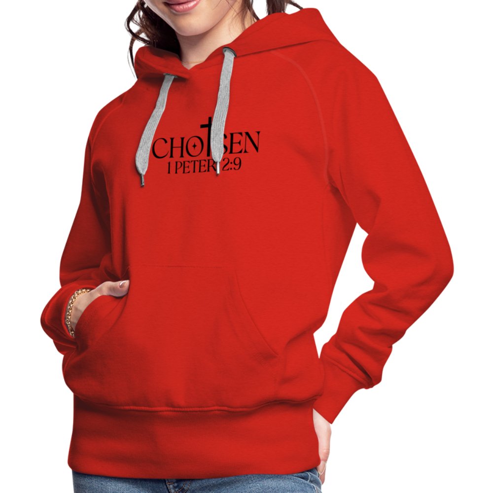 Chosen 1 Peter 2:9 Women’s Premium Hoodie - option1# - Women’s Premium Hoodie | Spreadshirt 444