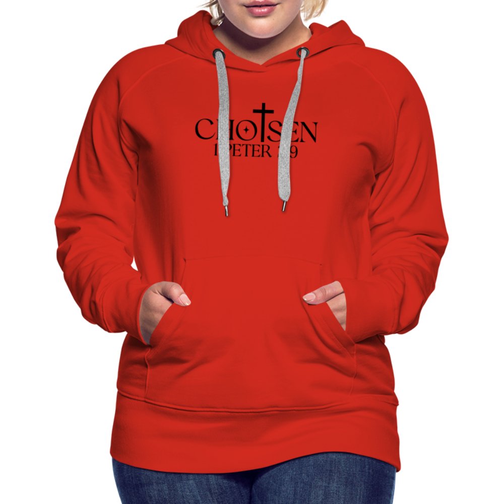 Chosen 1 Peter 2:9 Women’s Premium Hoodie - option1# - Women’s Premium Hoodie | Spreadshirt 444