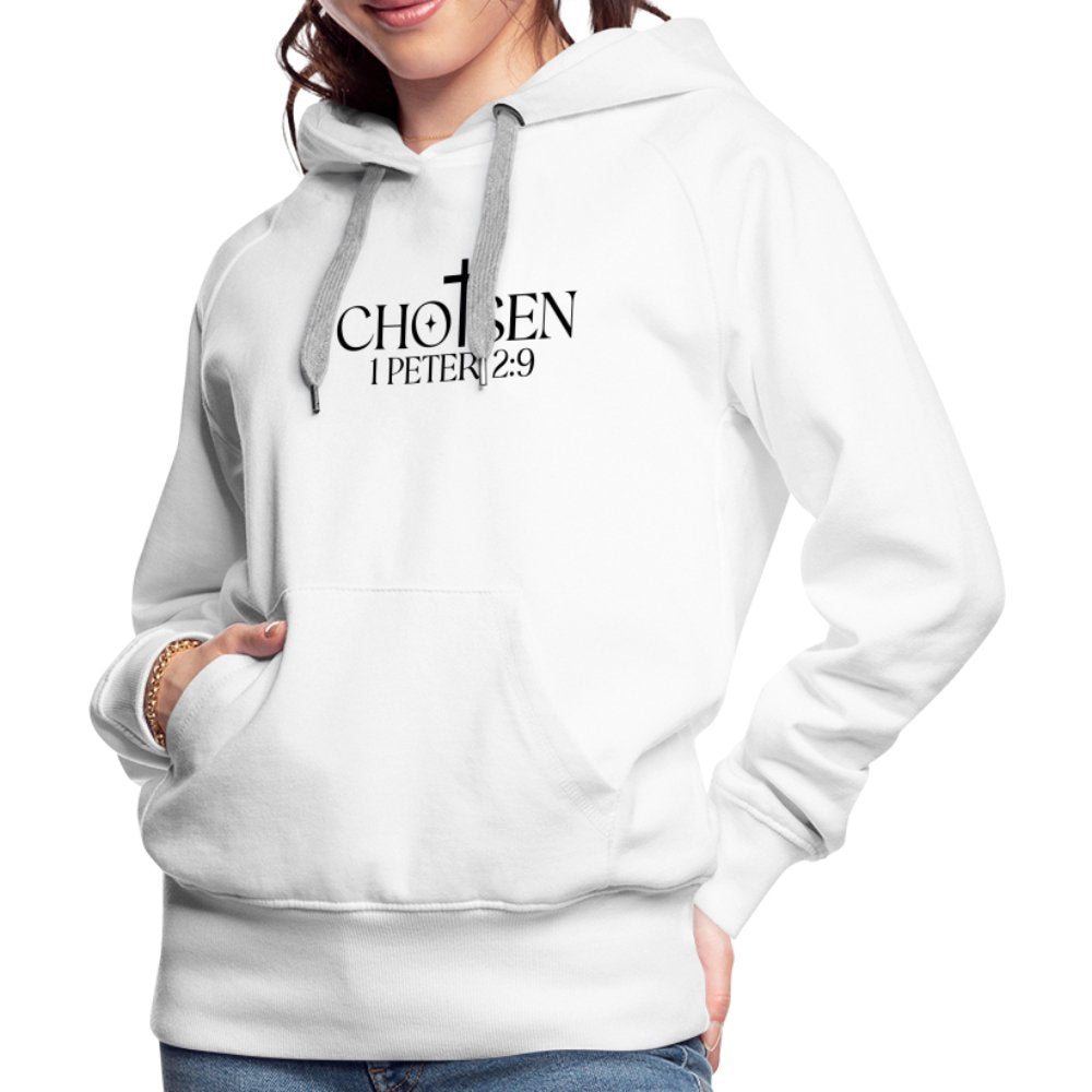 Chosen 1 Peter 2:9 Women’s Premium Hoodie - option1# - Women’s Premium Hoodie | Spreadshirt 444