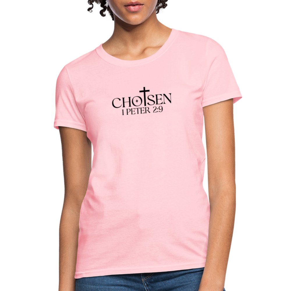 Chosen 1 Peter 2:9 Women's T-Shirt - option1# - Women's T-Shirt | Fruit of the Loom L3930R