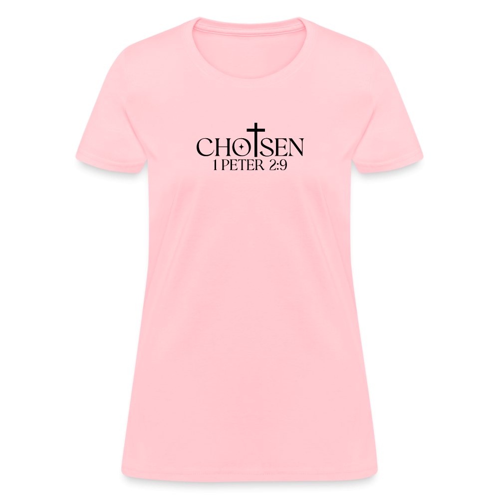 Chosen 1 Peter 2:9 Women's T-Shirt - option1# - Women's T-Shirt | Fruit of the Loom L3930R