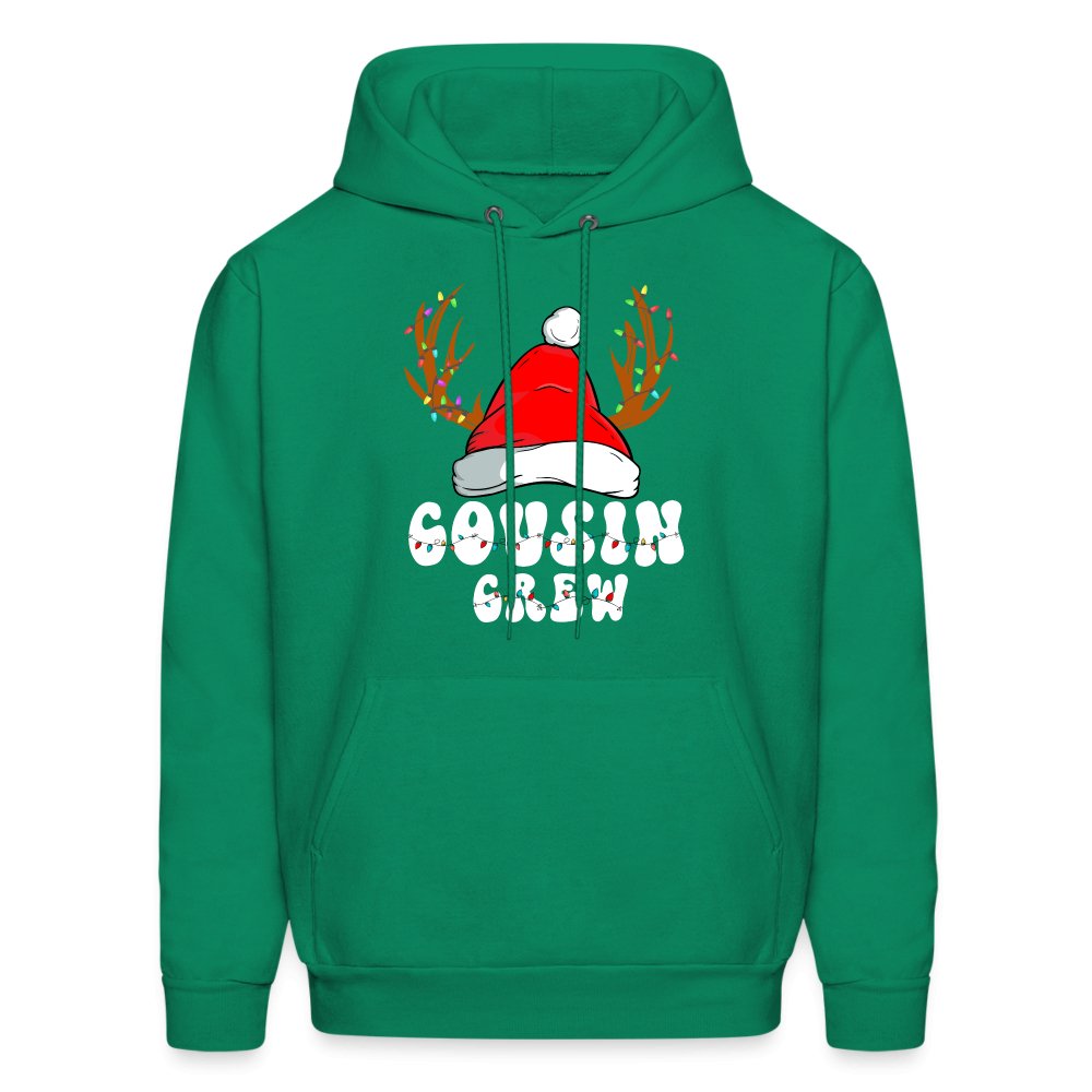 Christmas Cousin Crew Hoodie - kelly green