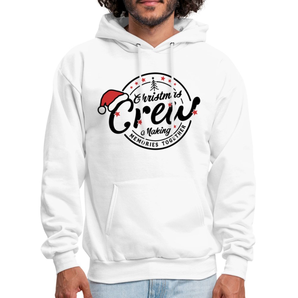 Christmas Crew Making Memories Together Hoodie - carolina blue