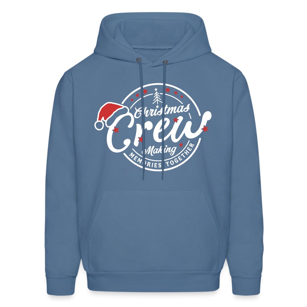 Christmas Crew Making Memories Together Hoodie - denim blue