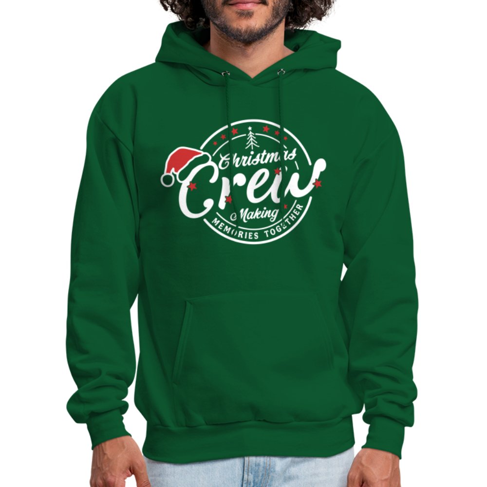 Christmas Crew Making Memories Together Hoodie - forest green