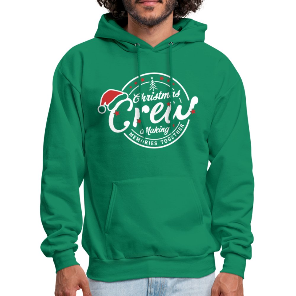 Christmas Crew Making Memories Together Hoodie - kelly green