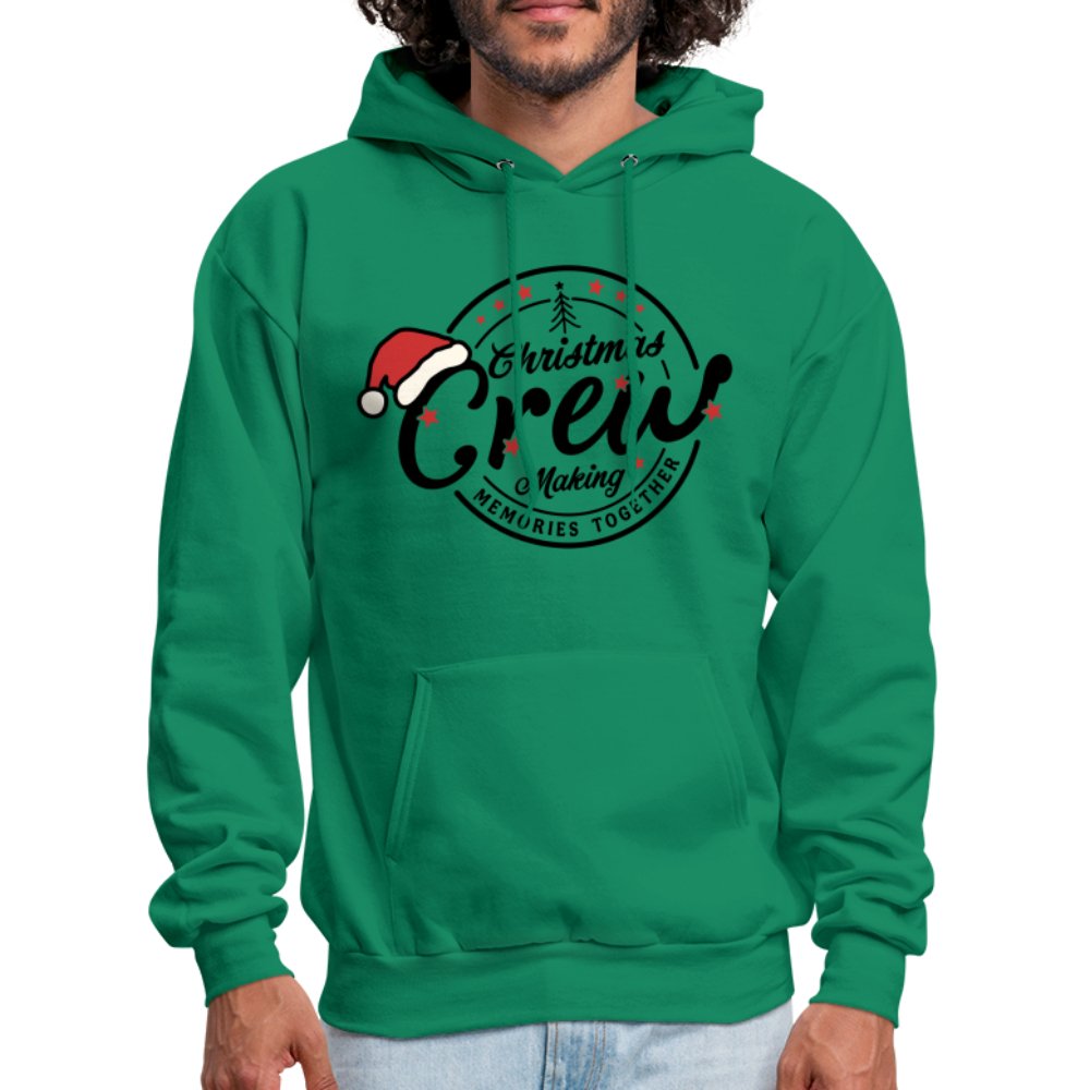 Christmas Crew Making Memories Together Hoodie - kelly green